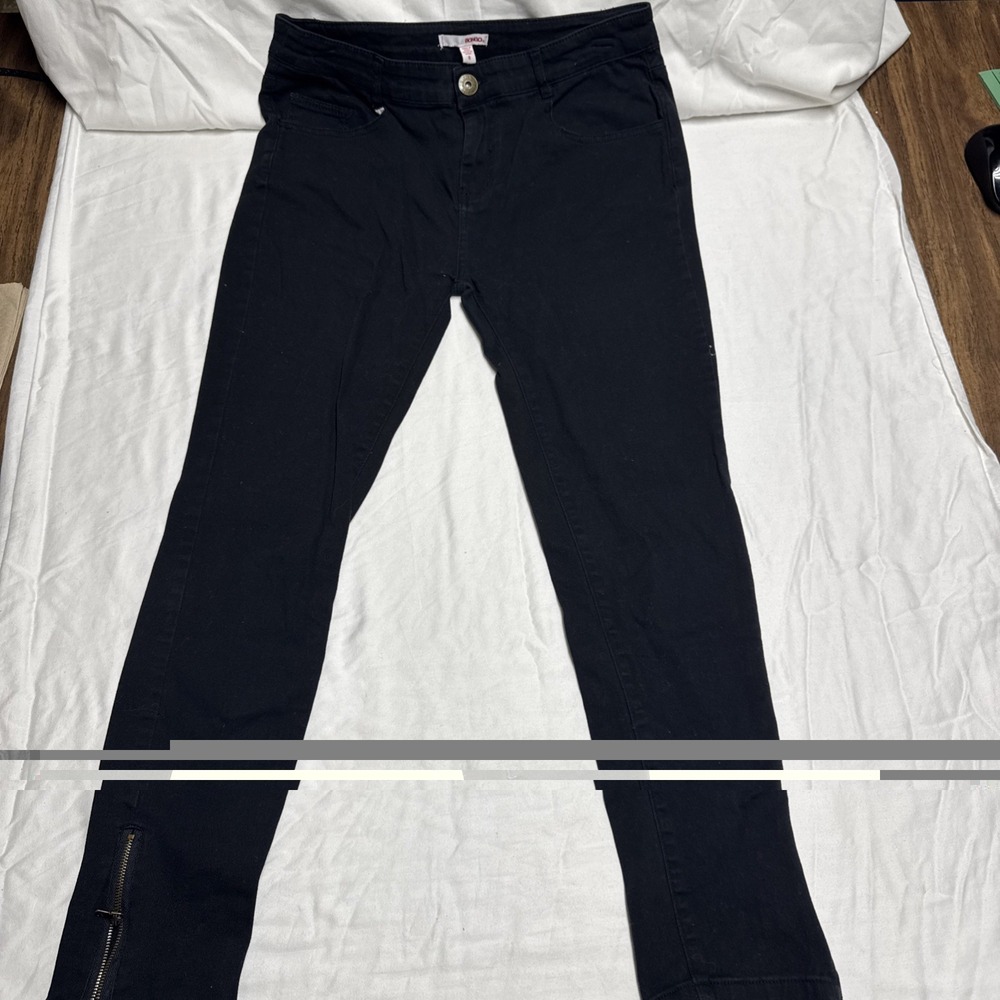 Bongo Women Juniors Ankle Biter Forged Iron Pants Size 9